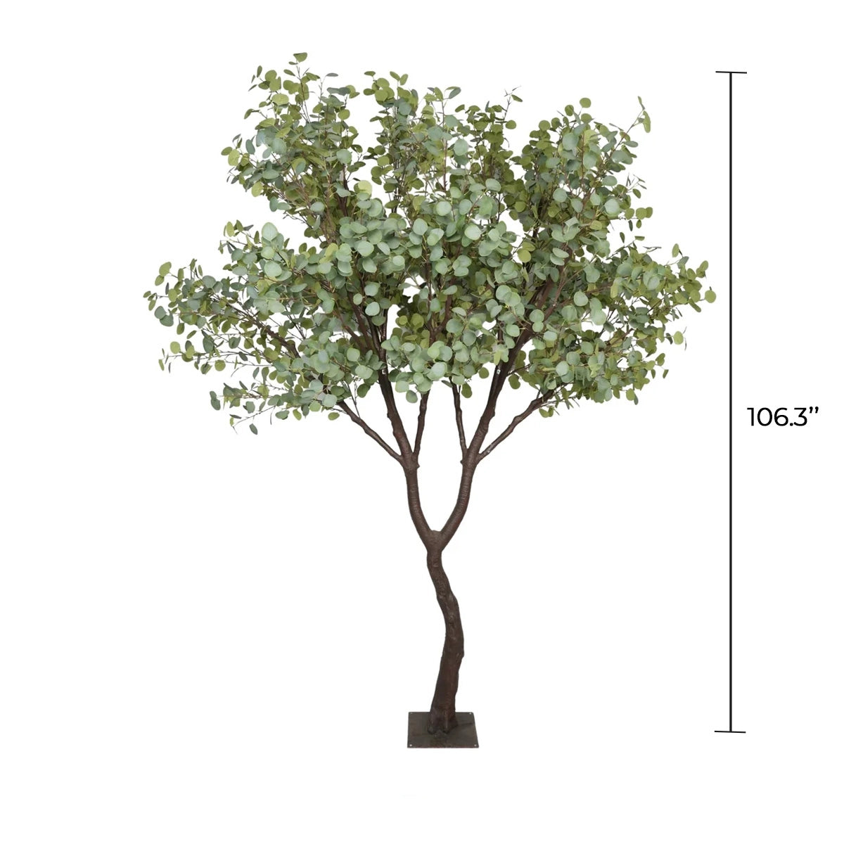 Large Artificial Premium Eucalyptus Tree (Knock-down) 106.3in High