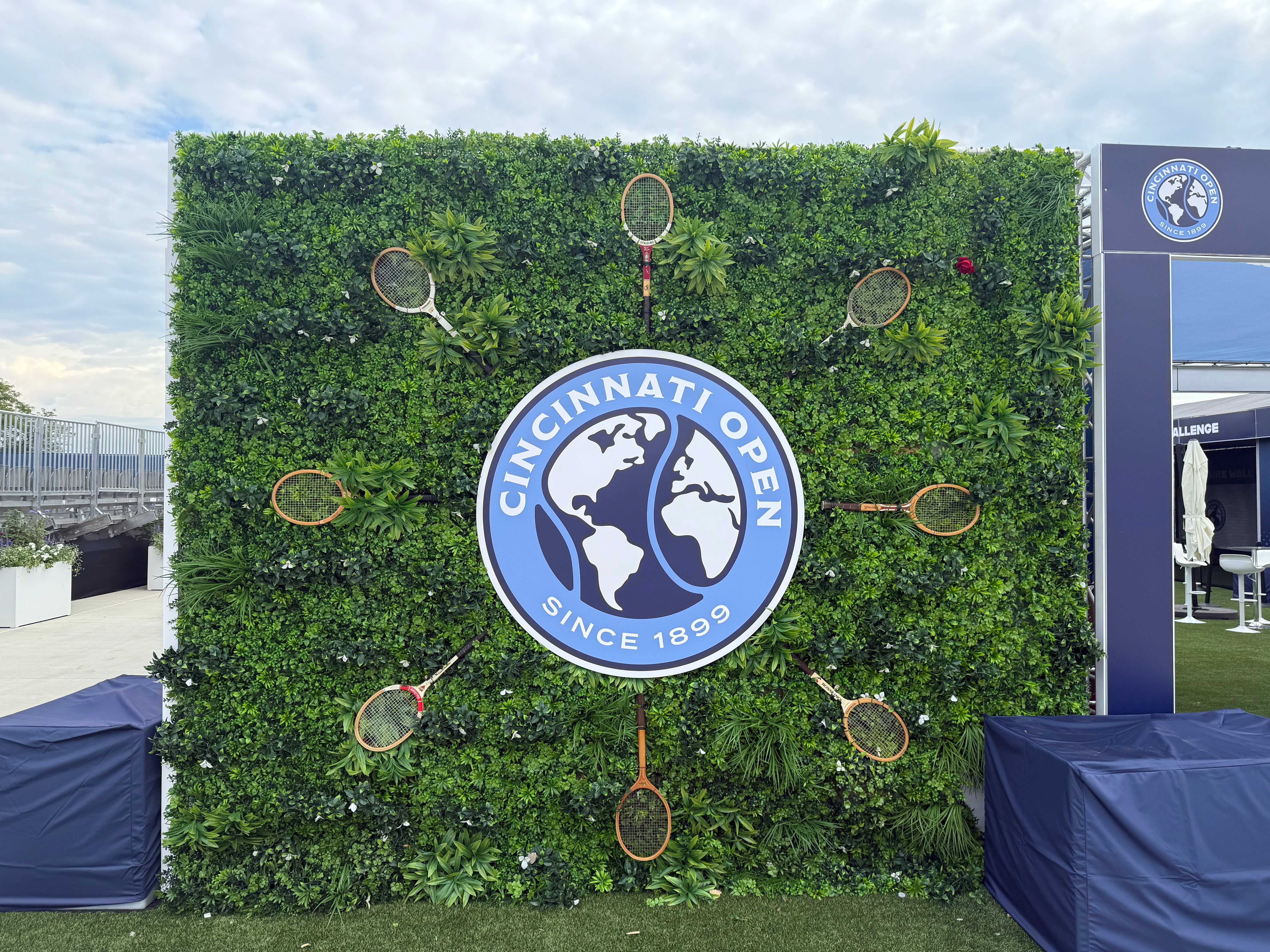 Brand Activation Backdrop Using White Oasis Panels