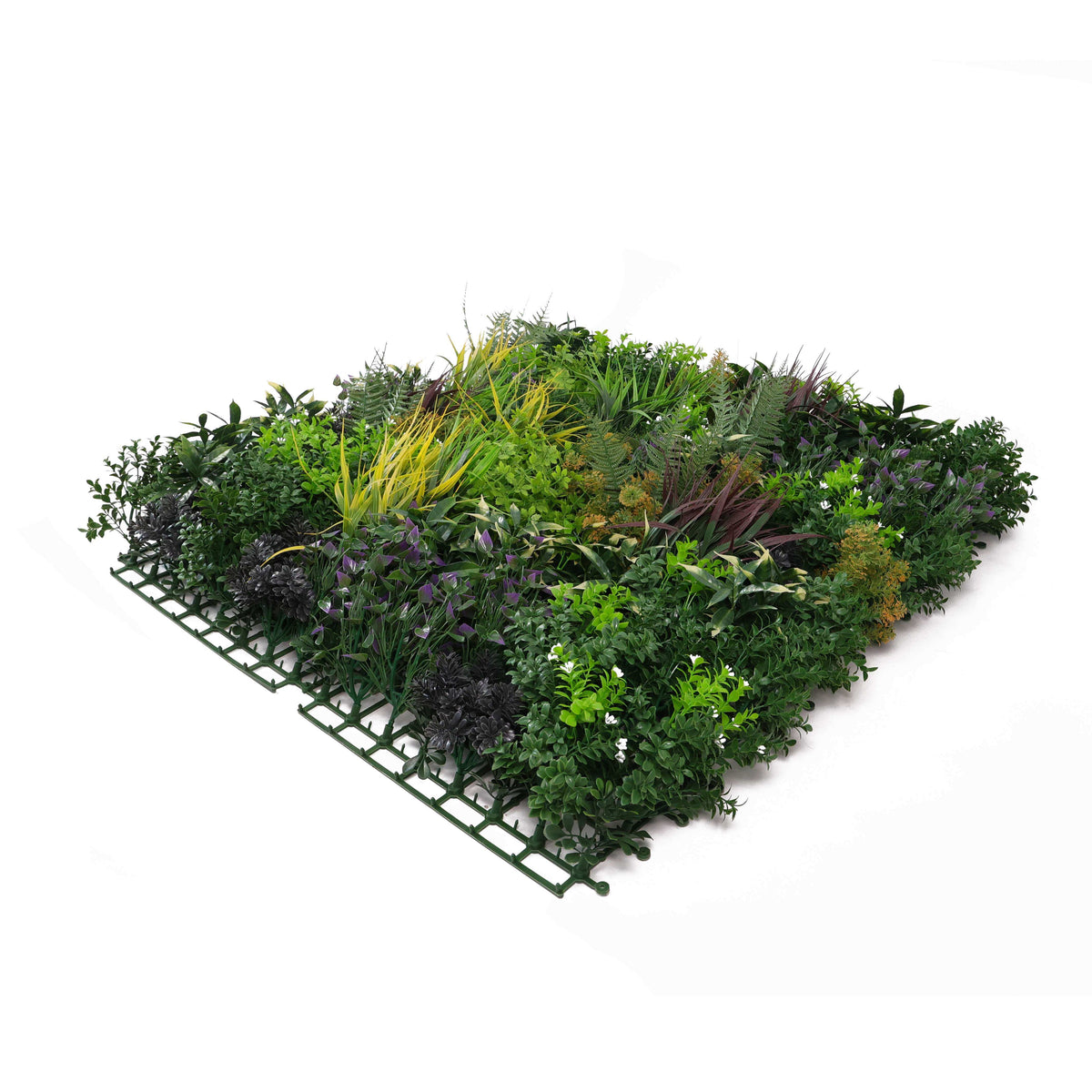 Floral Fusion Artificial Vertical Garden Green Wall Panel 40×40in 11 SQ FT – UV Resistant – Commercial Grade — featuring…