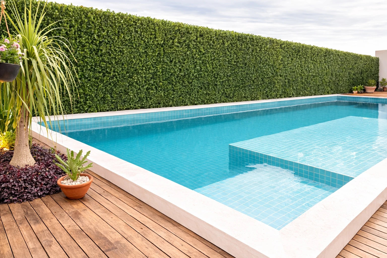 Natural Artificial Boxwood Wall 40" x 40" 11SQ FT Commercial Grade UV Resistant