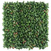 Photinia Artificial Vertical Garden Green Wall Panel 40×40in 11 SQ FT – UV Resistant – Commercial Grade
