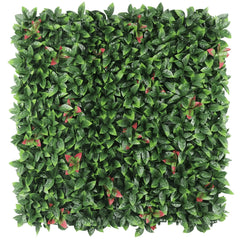 Panel de pared de seto de Photinia artificial, 40