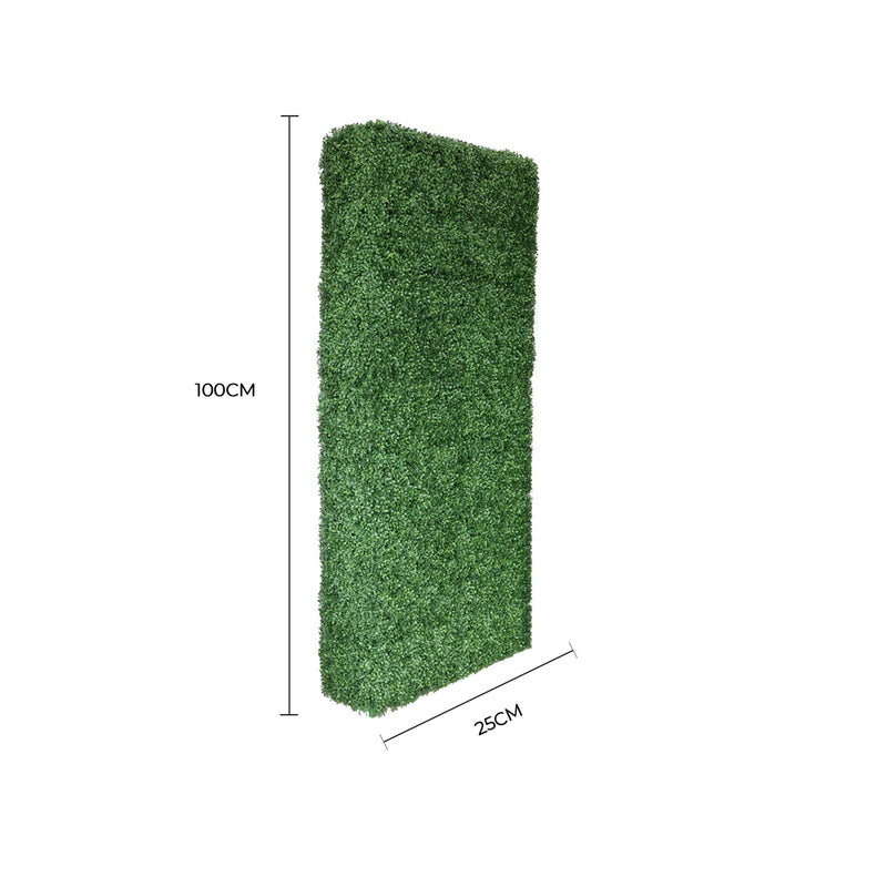 Premium Artificial Boxwood Hedge 8FT | UV Resistant & Easy Assembly