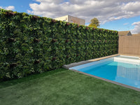 Lush Spring Artificial Vertical Garden Green Wall Panel 40×40in 11 SQ FT – UV Resistant – Commercial Grade