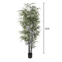 Black Bamboo Artificial Tree 70.9in