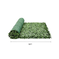 Forest Jasmine Artificial Hedge Screen Roll 10ft×3.3ft 33 SQ FT – UV Resistant – Commercial Grade
