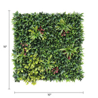 Sample Panel – Green Meadows Vertical Garden (Small Sample)