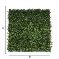 Sample Panel – Natural Boxwood Green Wall (Small Sample)