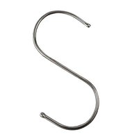 Stainless Steel S Hooks 4.72×2.36in – 25 Pieces