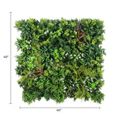 Amazon Jungle Artificial Vertical Garden Green Wall Panel 40×40in 11 SQ FT – UV Resistant – Commercial Grade image 2
