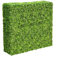 Dark Green Boxwood Artificial Hedge 30×30in – UV Resistant – Commercial Grade