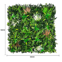 Sample Panel – Wild Tropics Vertical Garden (Small Sample)