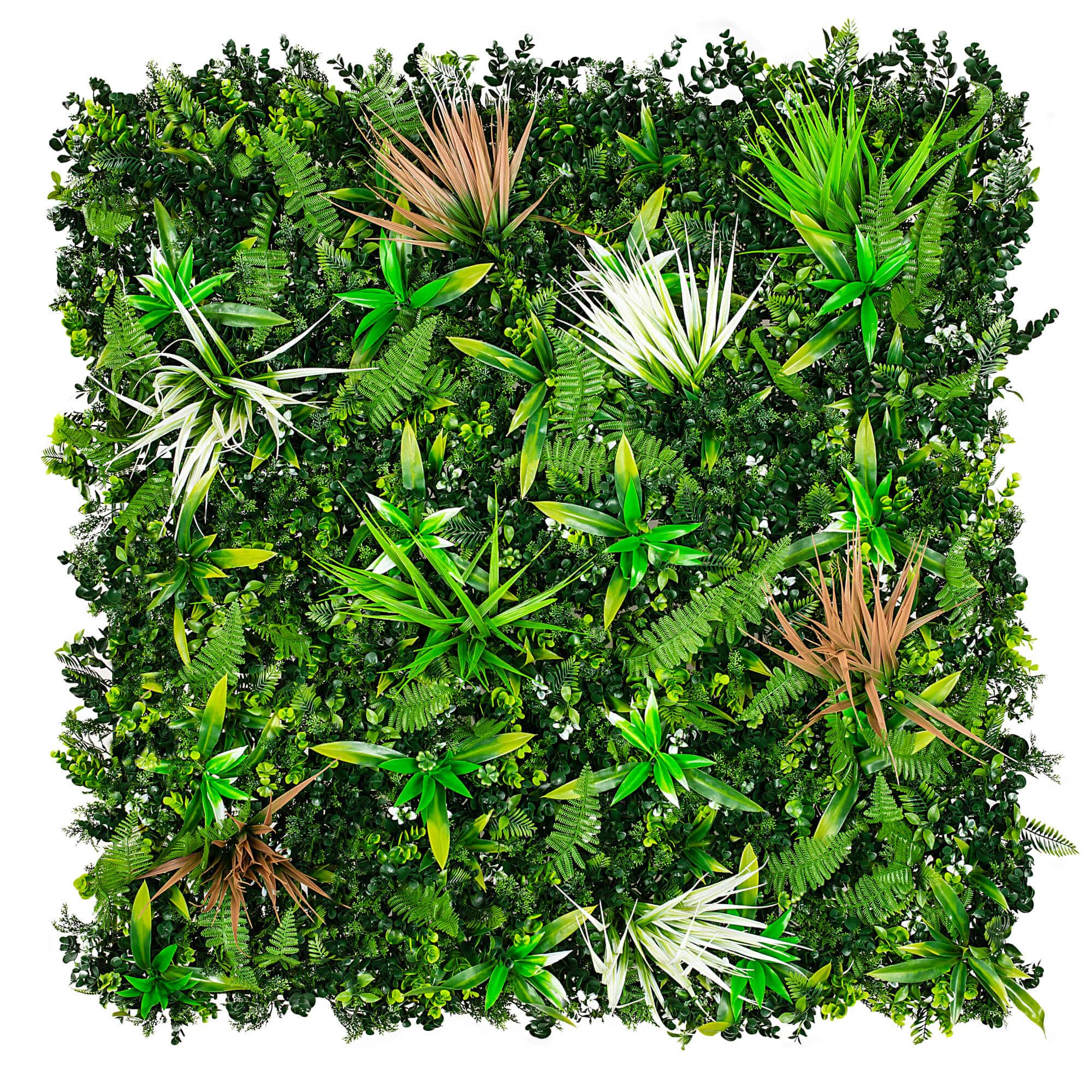 Sample Panel – Wild Tropics Vertical Garden (Small Sample)