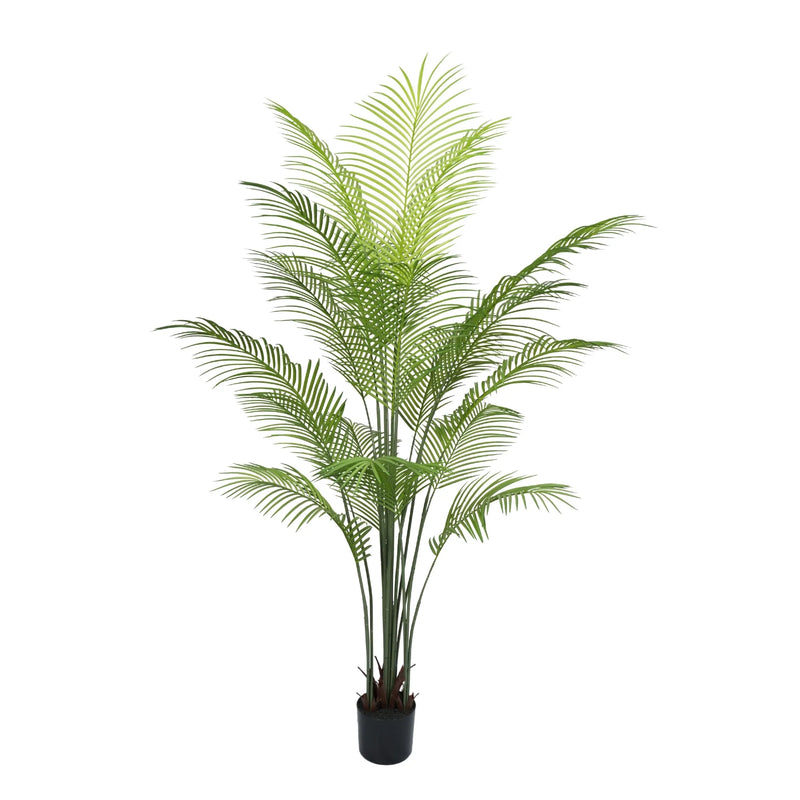 areca palm benefits Premium Artificial Areca Palm Tree 70.9" | Large Realistic Faux Palm | Decorative Indoor Outdoor Home Office Patio Greenery