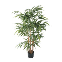 Potted Bamboo Natural Trunk Artificial Tree 47.2in