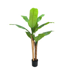 Wide Leaf Banana Artificial Tree 47.2in