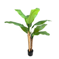 Wide Leaf Banana Artificial Tree 47.2in