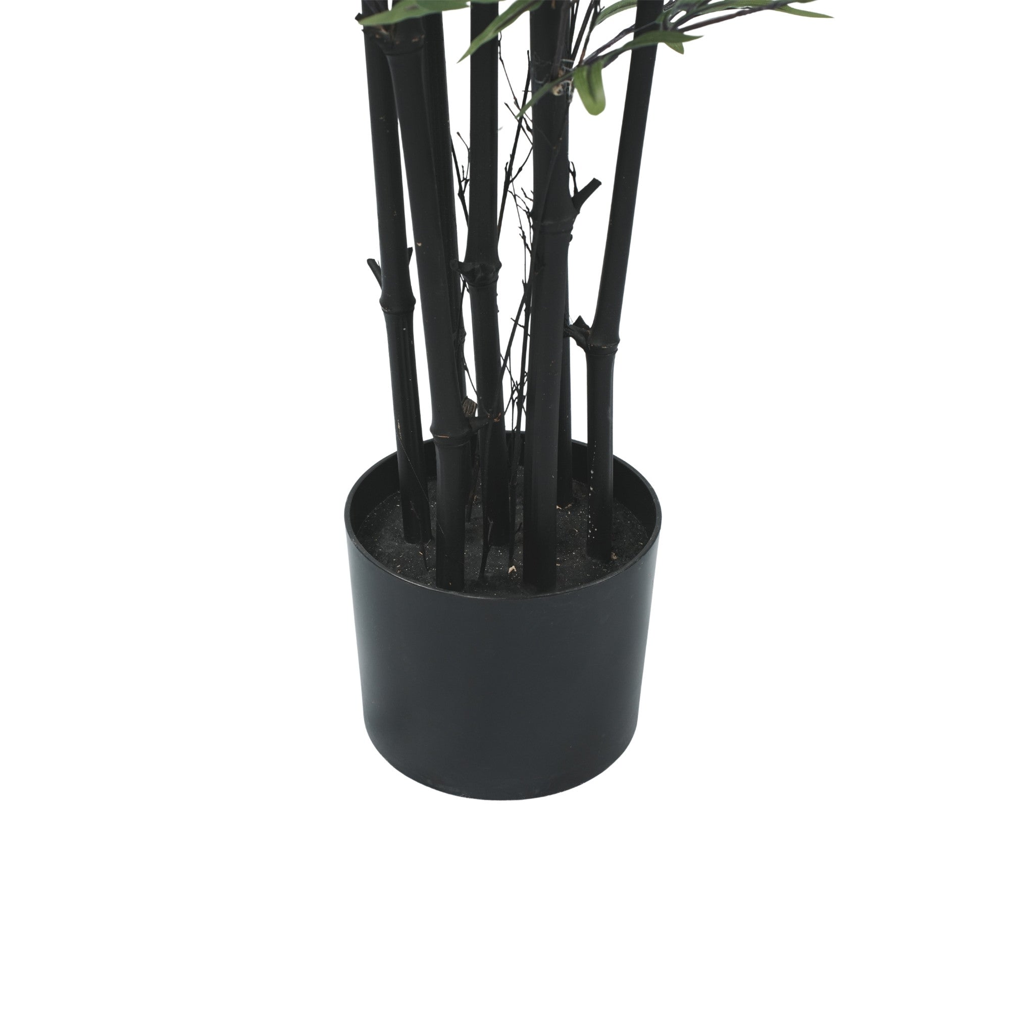 black bamboo house plant Premium Artificial Black Bamboo 59.1" | Realistic Faux Bamboo Plant | Indoor Outdoor Home Office Patio Decorative Greenery