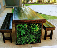 Sample Panel – Green Tropics Vertical Garden (Small Sample)