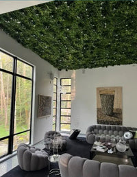 Sample Panel – White Oasis Vertical Garden (Small Sample)