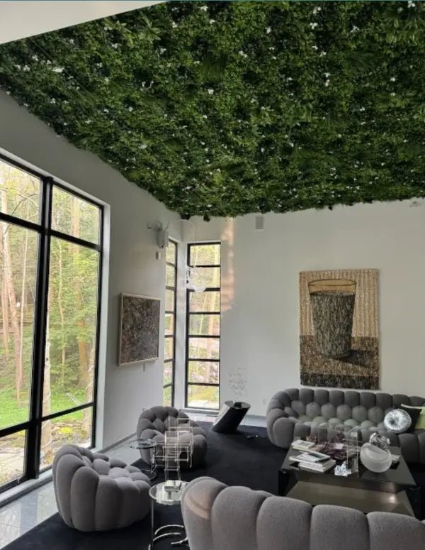 Sample Panel – White Oasis Vertical Garden (Small Sample) — Sample from Designer Plants USA — view 4 of 19