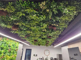 Amazon Jungle Artificial Vertical Garden Green Wall Panel 40×40in 11 SQ FT – UV Resistant – Commercial Grade image 12