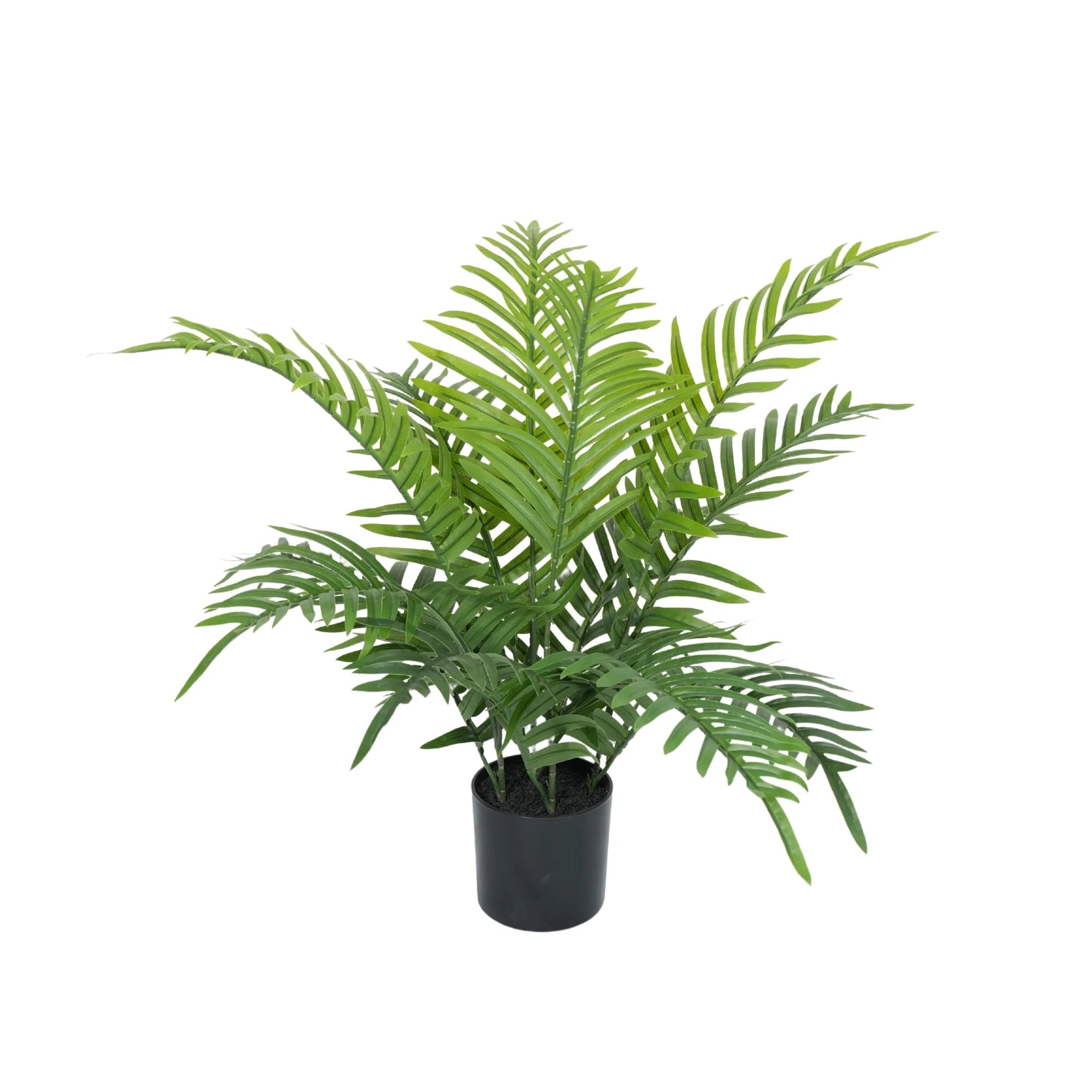 Premium Dense Potted Artificial Fern Palm 23.6in