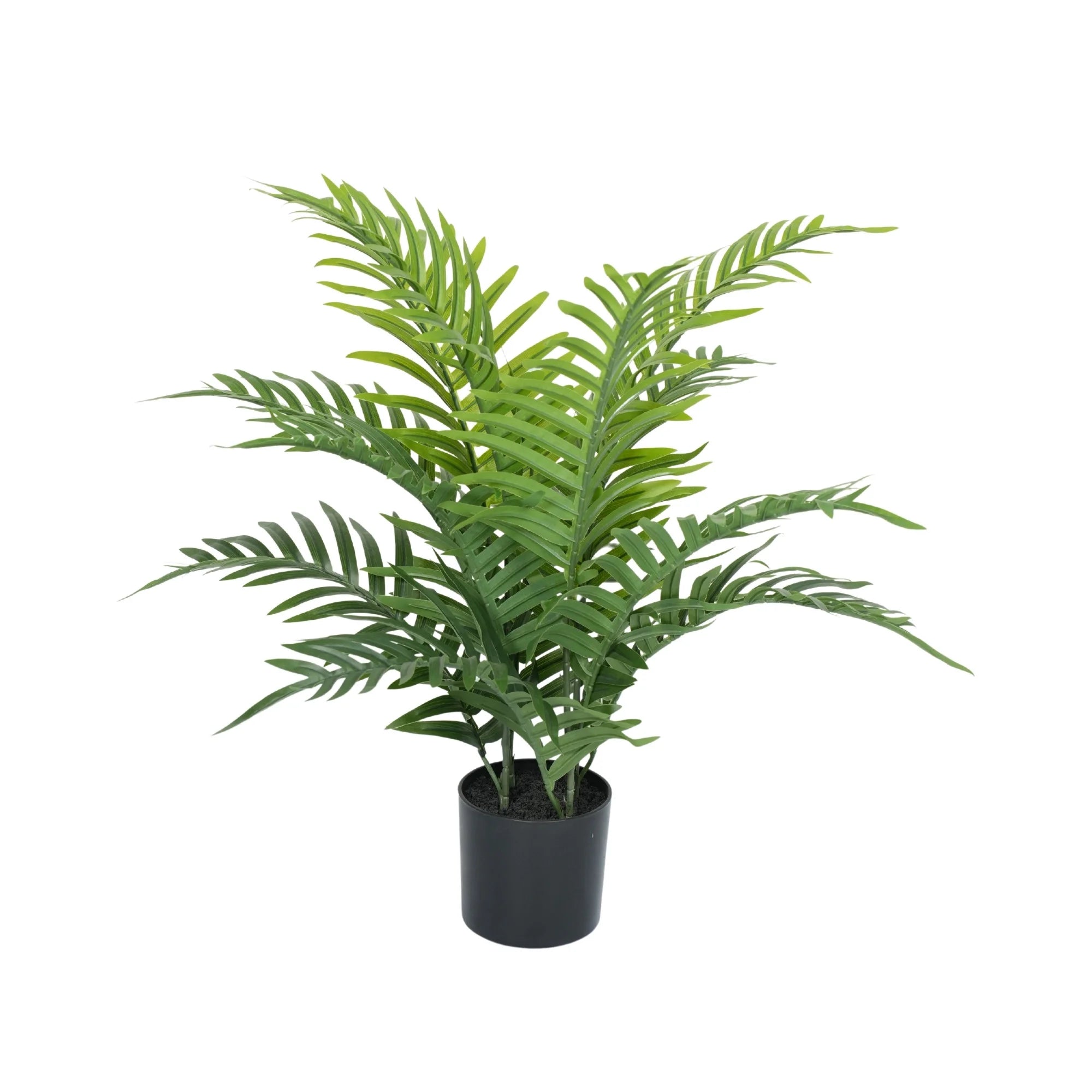 Premium Dense Potted Artificial Fern Palm 23.6in