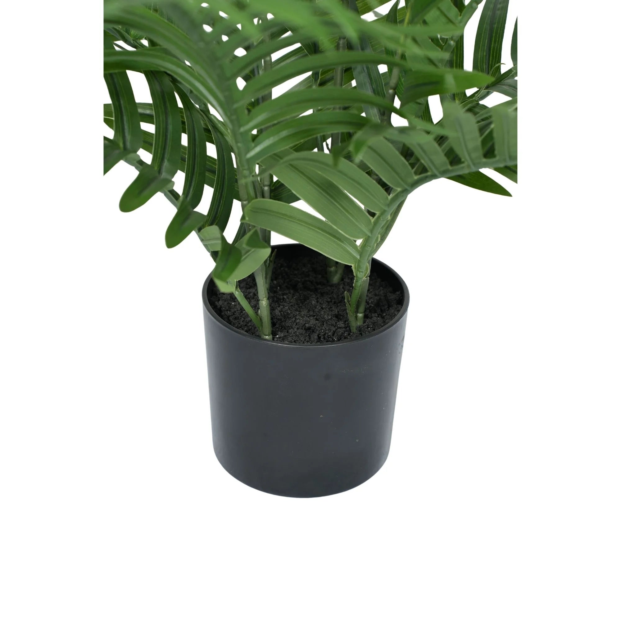 Premium Dense Potted Artificial Fern Palm 23.6in
