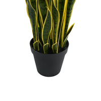Snake Plant Sansevieria Artificial Tree 59.1in – UV Resistant
