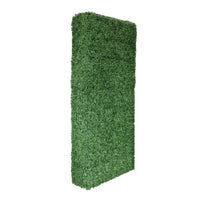 Artificial hedge panel on a white background
