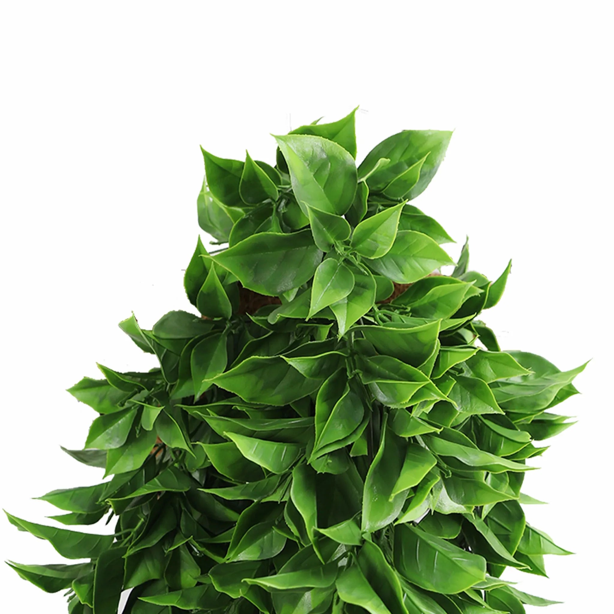 Set of 10 – Artificial Dense Hanging Flowering Pothos Bushes – Vivid Green UV Resistant & Fire Rated | 10.6in x 28.5in (27cm x 72cm Each)