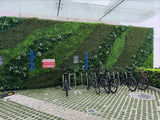 Snowy White Artificial Vertical Garden Green Wall Panel 40×40in 11 SQ FT – UV Resistant – Commercial Grade image 17