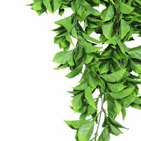 Dense Flowering Pothos Artificial Hanging Bush 10.6×28.5in – NFPA701 Fire Rated – UV Resistant