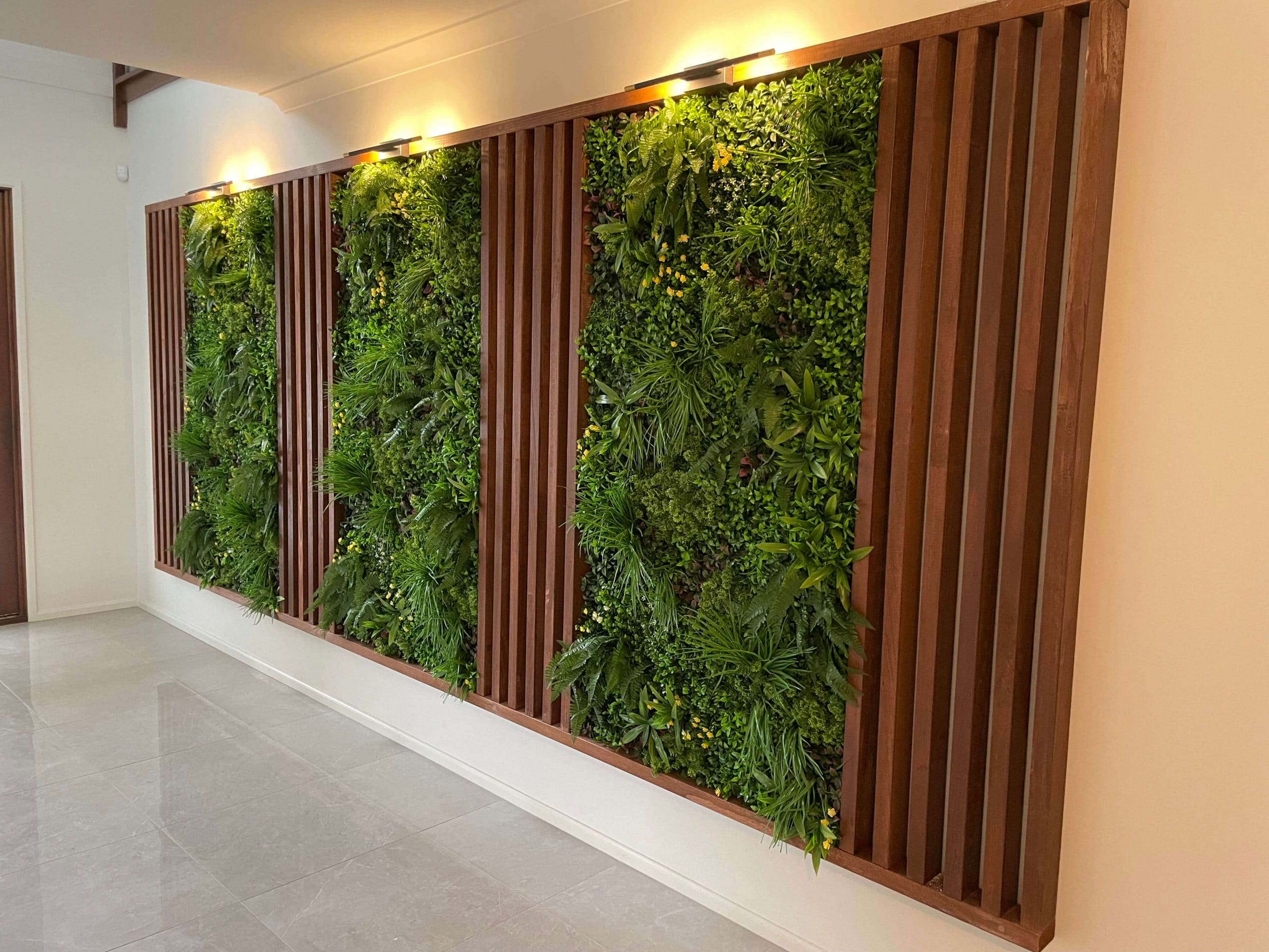 Sample Panel – Country Fern Vertical Garden (Small Sample)