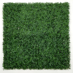 Dark Artificial Boxwood Wall 40