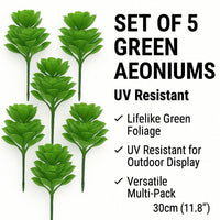 outdoor proof planters set of five