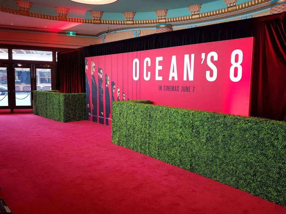 faux boxwood hedge