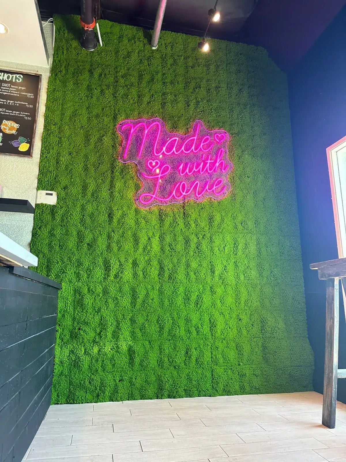 Sample Panel – Evergreen Moss Mat (Small Sample)