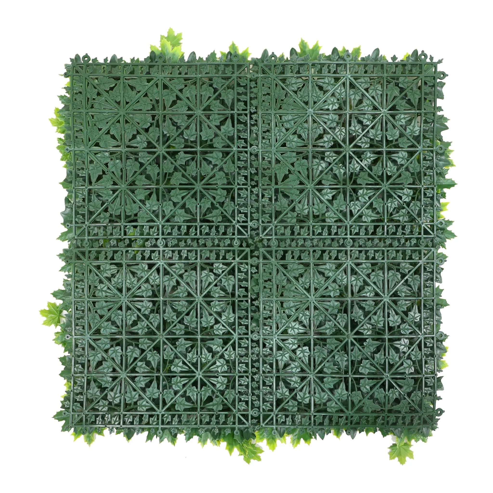 Artificial Maple Hedge Panel 40" x 40" 11SQ FT Commercial Grade UV Resistant