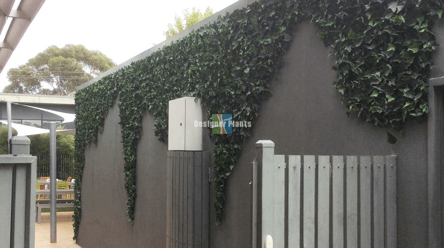 Muro artificial Boston Ivy Green de 33 pies cuadrados resistente a los rayos UV