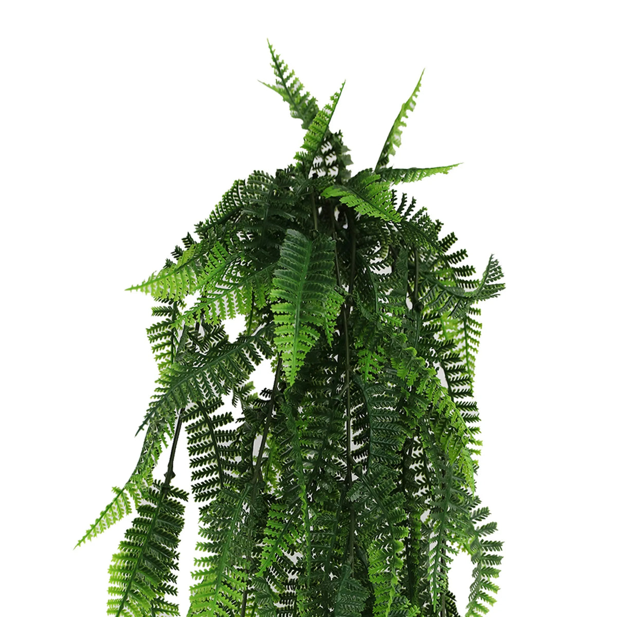 Fern Garland Artificial Hanging Bush 7.1×30in – NFPA701 Fire Rated – UV Resistant