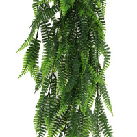 Fern Garland Artificial Hanging Bush 7.1×30in – NFPA701 Fire Rated – UV Resistant
