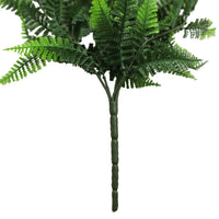Fern Garland Artificial Hanging Bush 7.1×30in – NFPA701 Fire Rated – UV Resistant