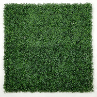 Dark Boxwood Artificial Vertical Garden Green Wall Panel Set of 6 66 SQ FT – UV Resistant – Commercial Grade