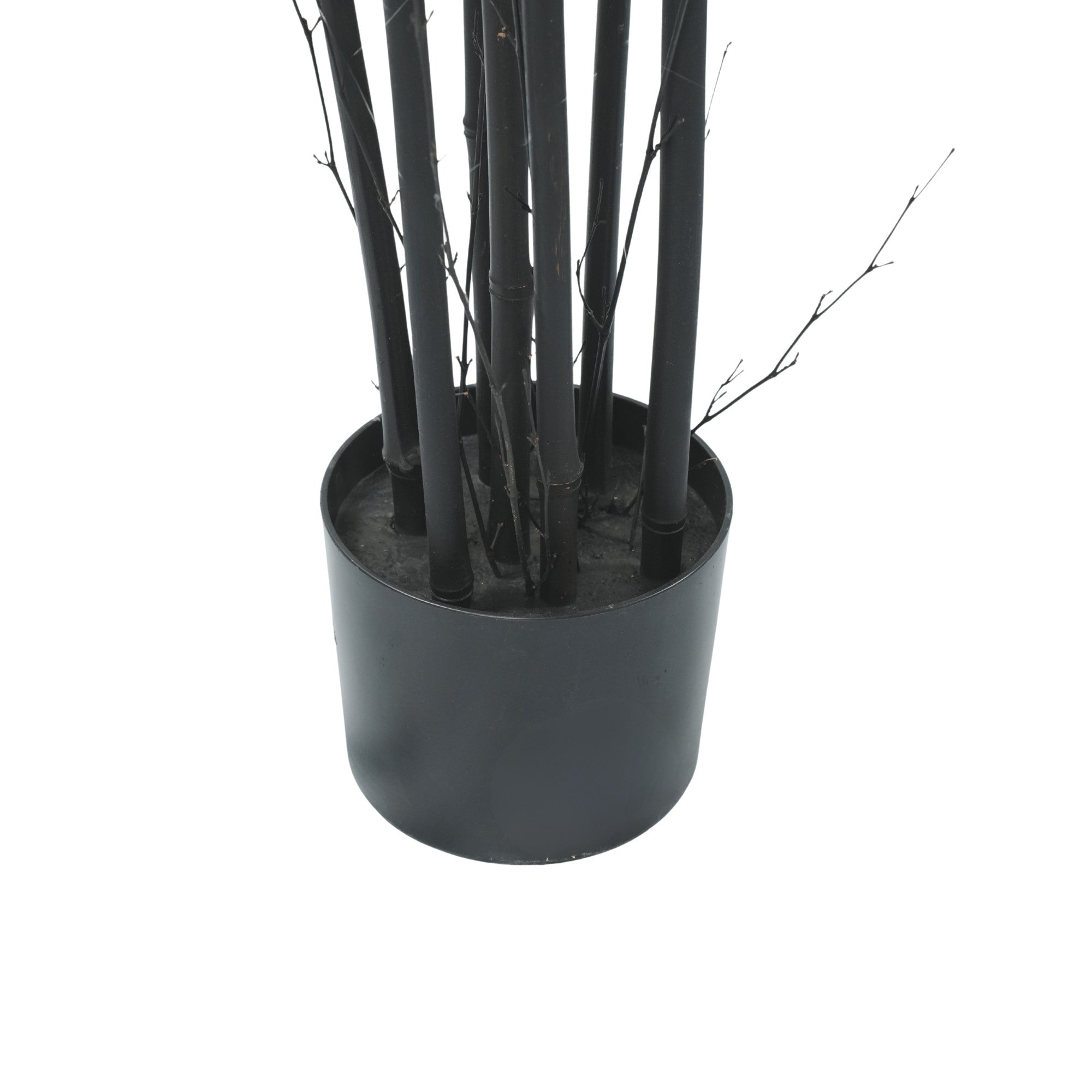 Premium Dense Artificial Black Bamboo 70.9in