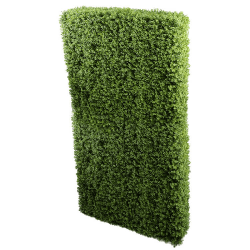 Natural Artificial Boxwood Hedge 40"L x 80"H