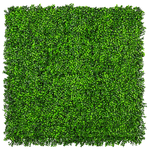 Bright Artificial Boxwood Wall 40" x 40"