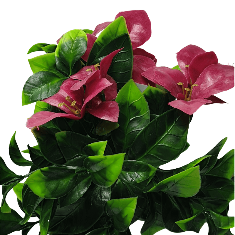 Pink Bougainvillea Flower Stem 12"