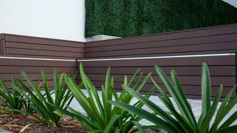 Artificial Boxwood Hedge Panels Miami Backyard
